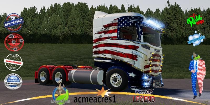 SCANIA R1000 USA UNITED