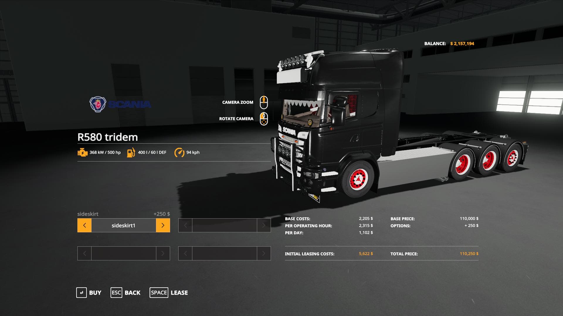 SCANIA R580 HOOKLIFT 2