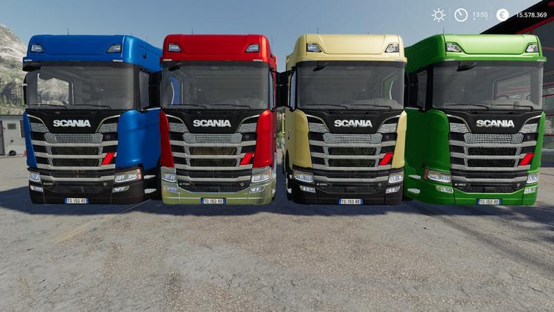 SCANIA S580 6X2 4