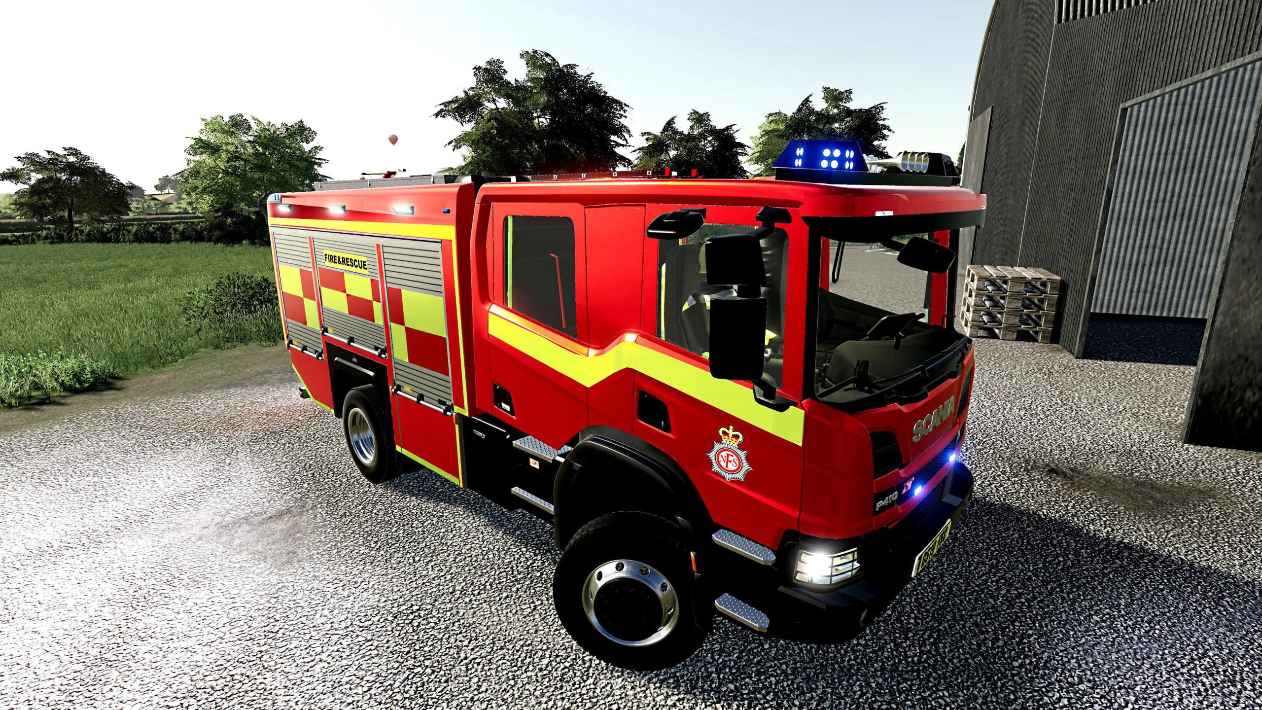 SCANIA UK FIRE ENGINE 2
