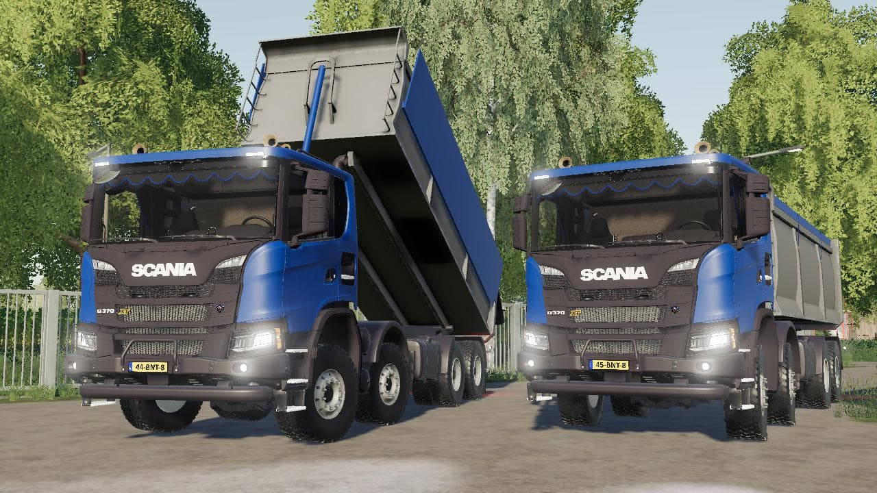 SCANIA XT 8X8 KIPPER 4