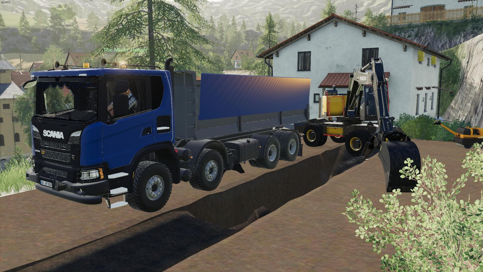SCANIA XT 8X8 KIPPER