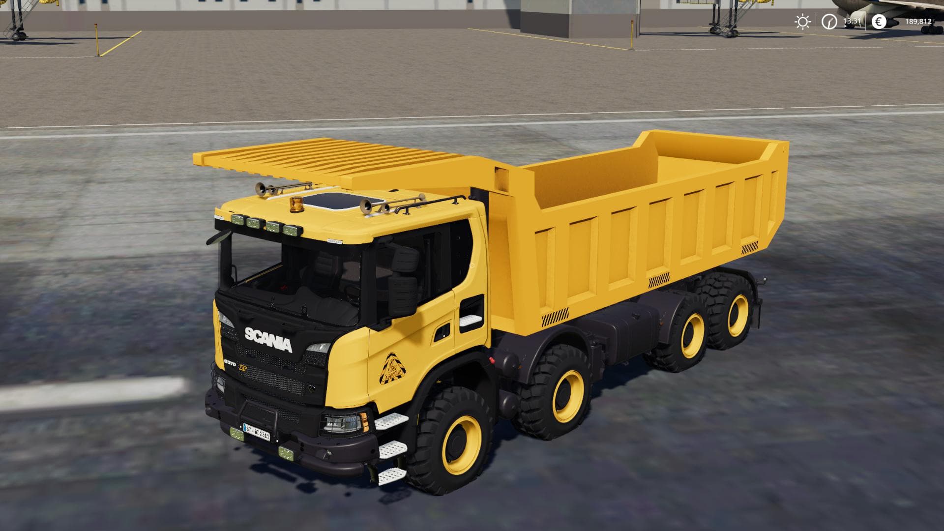 SCANIA XT 8X8 MINING TRUCK 5