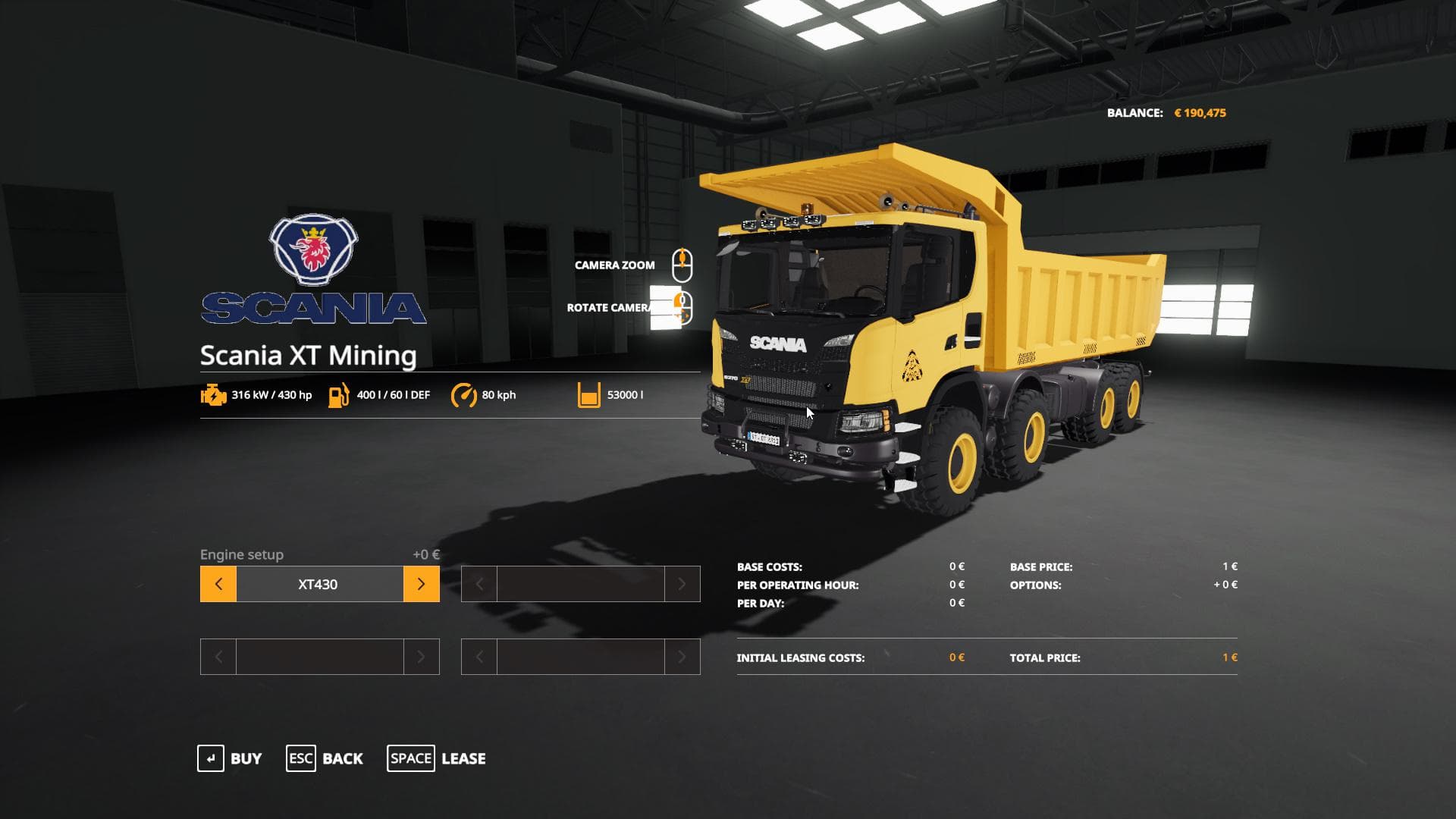 SCANIA XT 8X8 MINING TRUCK 2