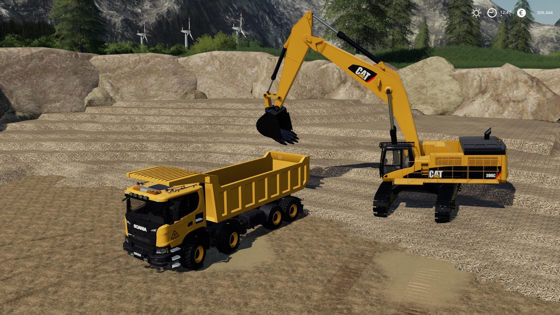 SCANIA XT 8X8 MINING TRUCK