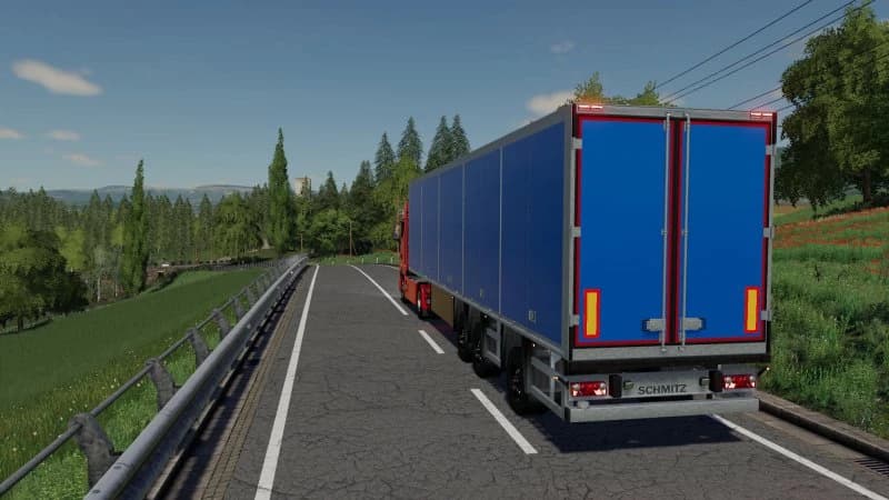 SCHMITZ SLIDEDOOR TRAILER