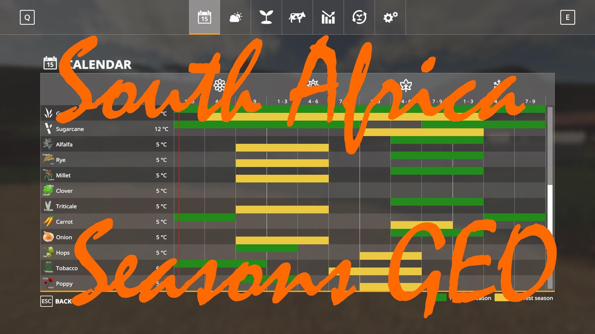 SEASONS GEO SOUTH AFRICA 3