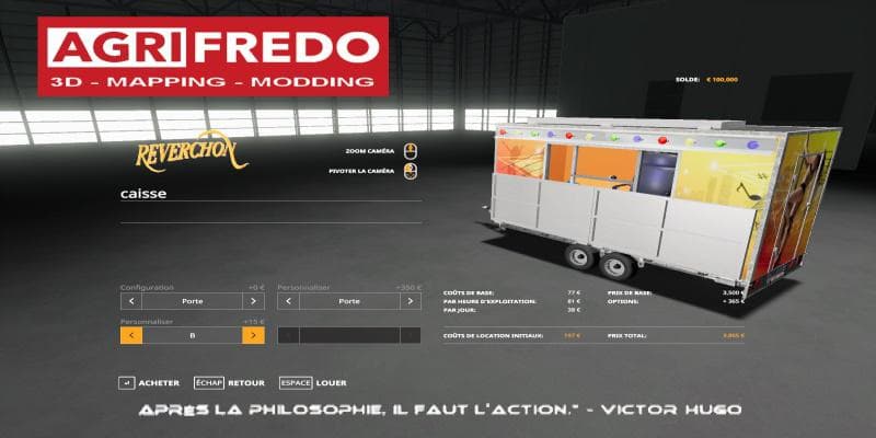 SELF-BUFFERING CASHING TRAILER