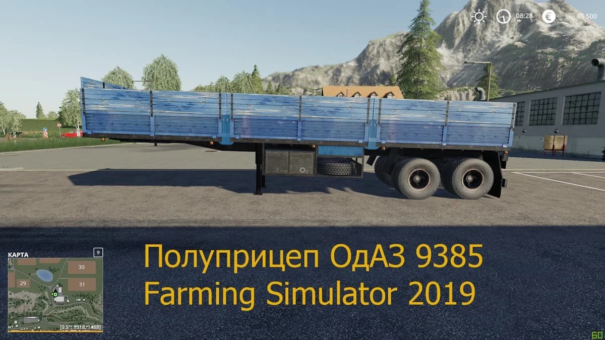 SEMI TRAILER ODAZ 9385 3
