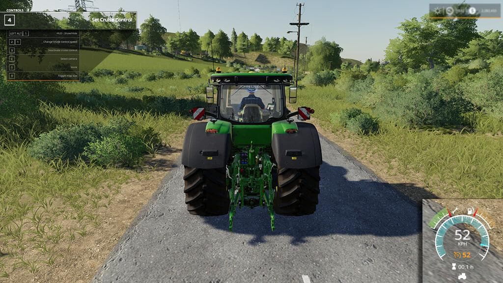SET CRUISE CONTROL