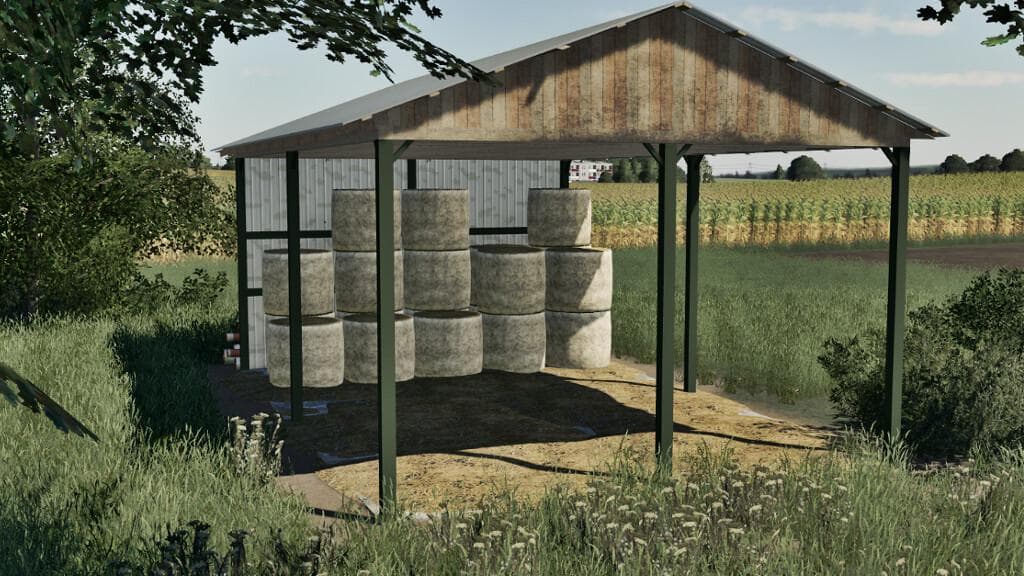 SHED FOR BALES