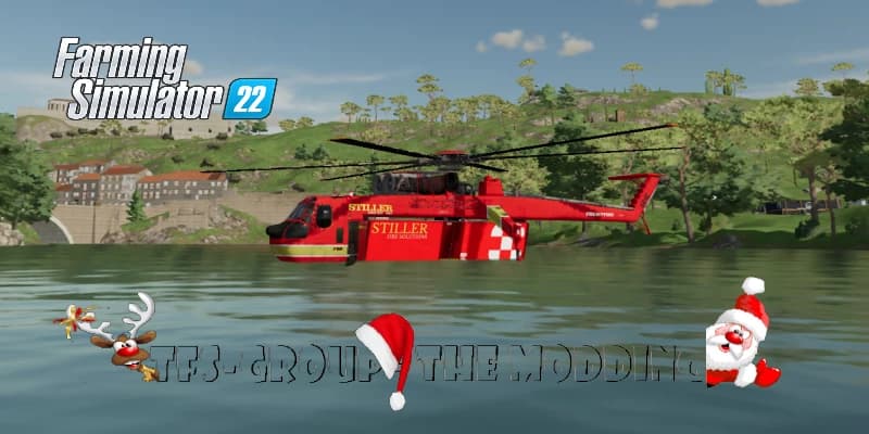 SIKORSKY S64 SKYCRANE FIRE 2