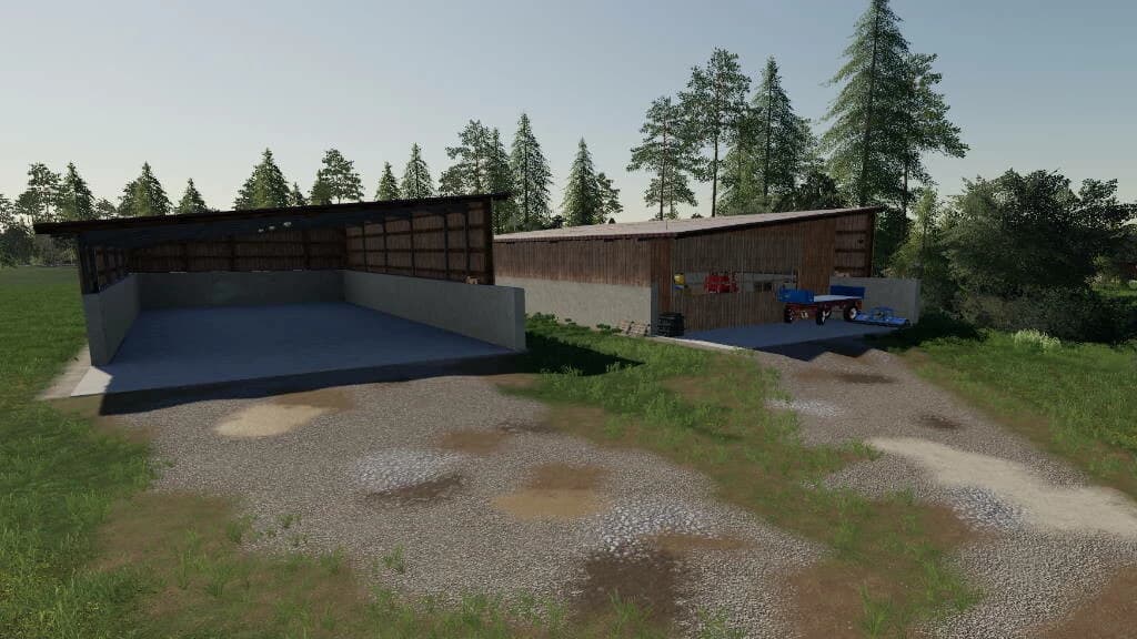 SILO HALL WITH ROOF 4