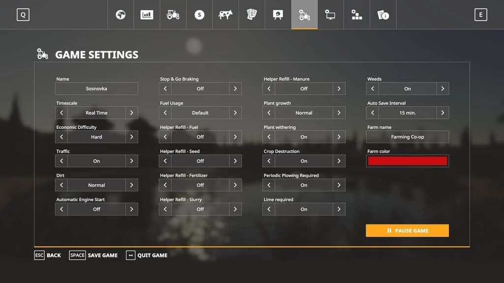 SINGLE PLAYER FARM DETAILS