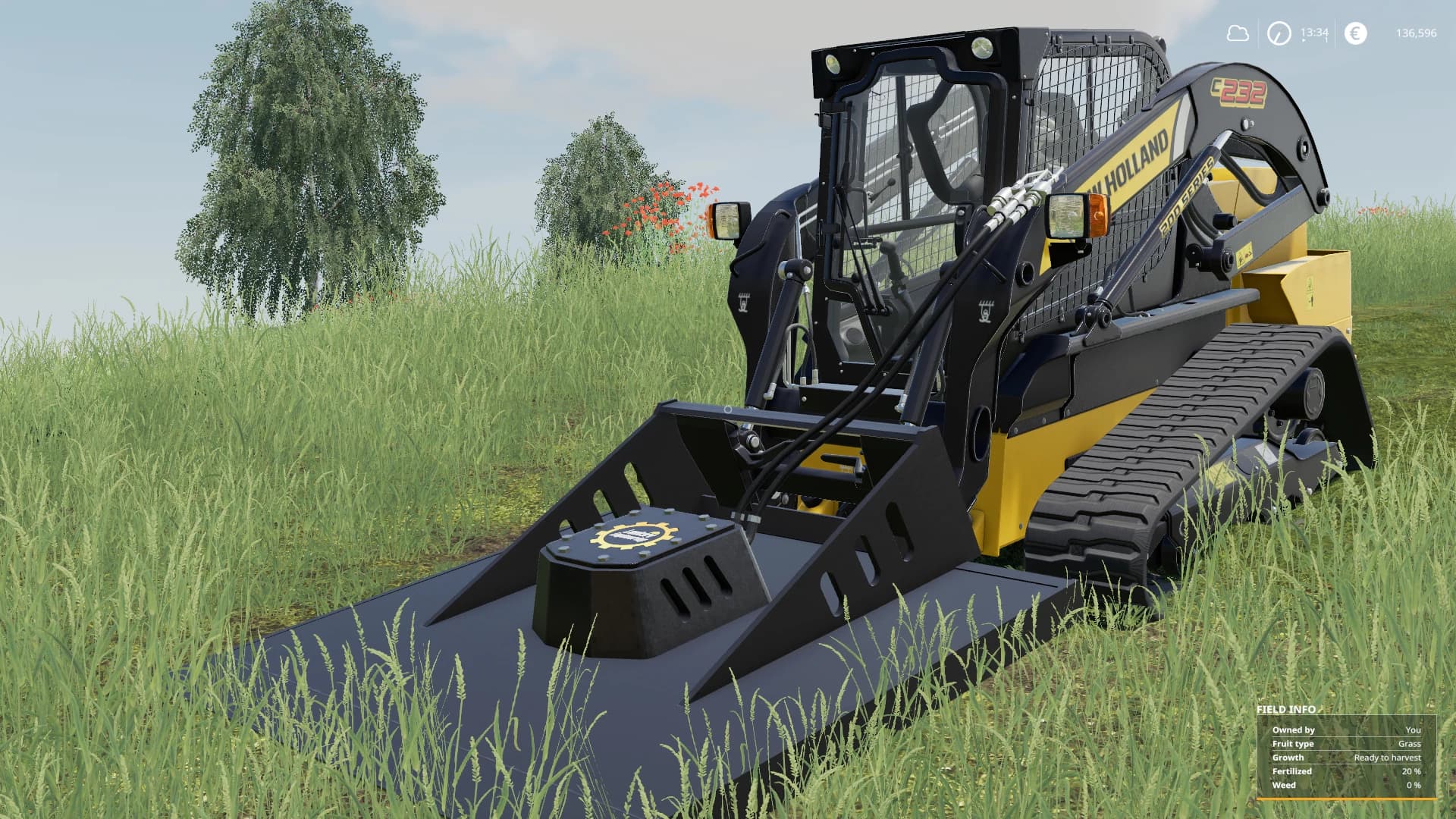SKID STEER MOWER 2