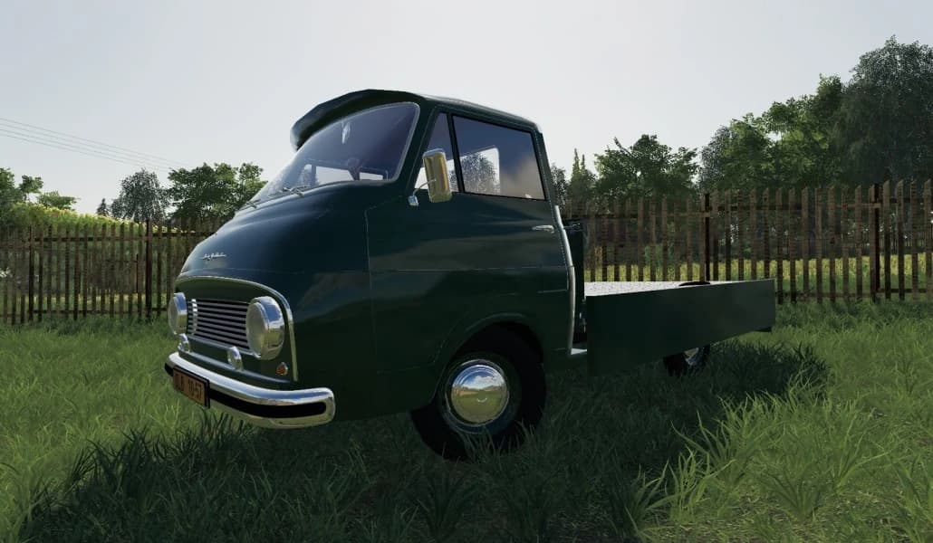 ŠKODA 1203 VALNÍK S PLACHTOU