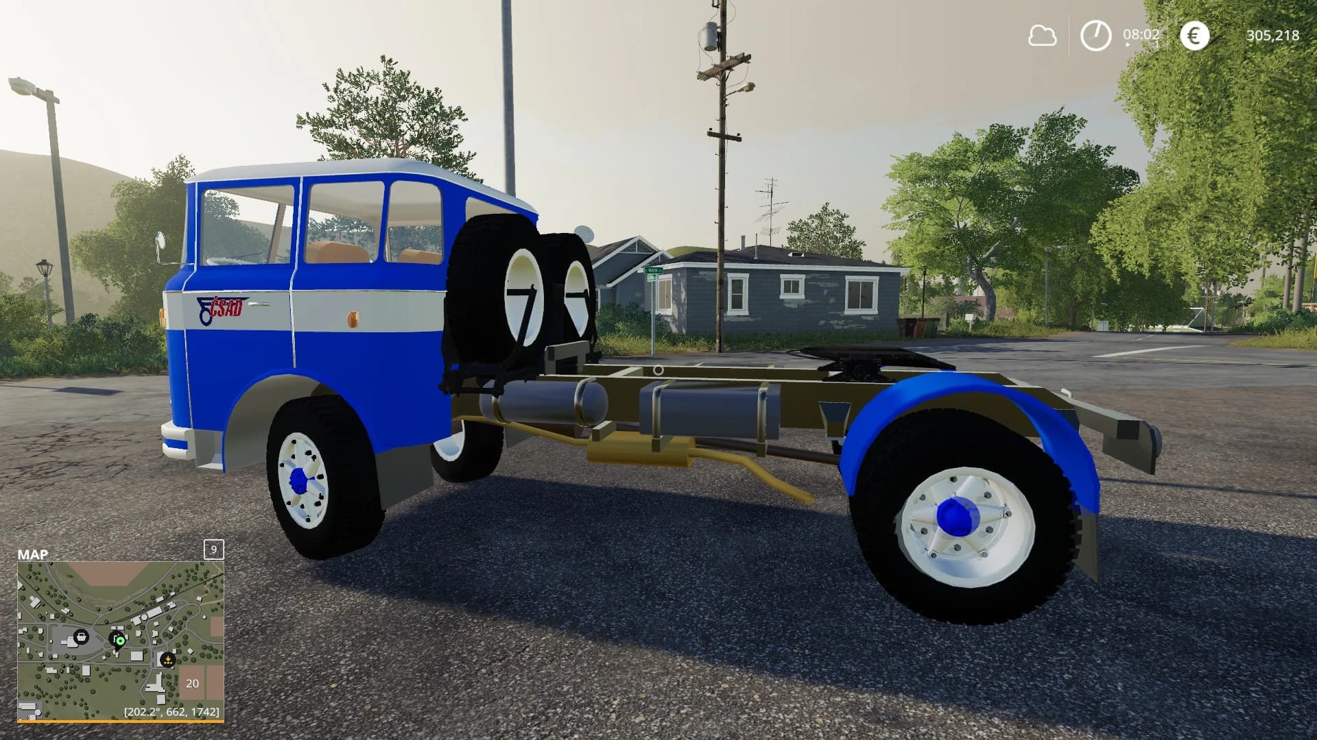 SKODA 706 TAHAČ ČSAD