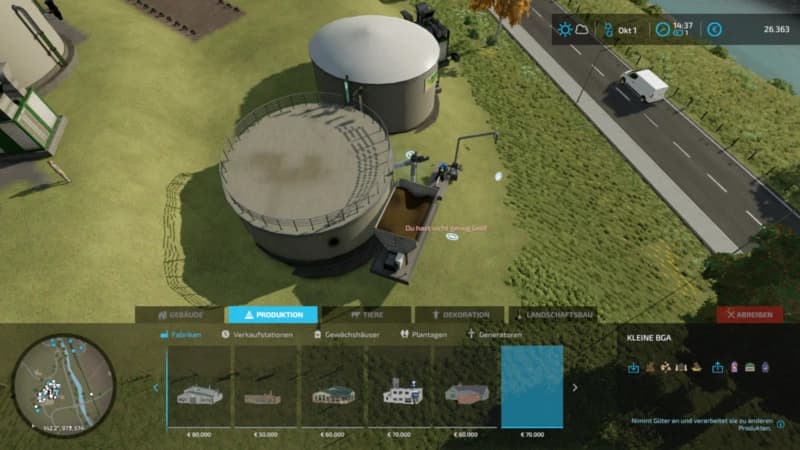SMALL BGA 100KW