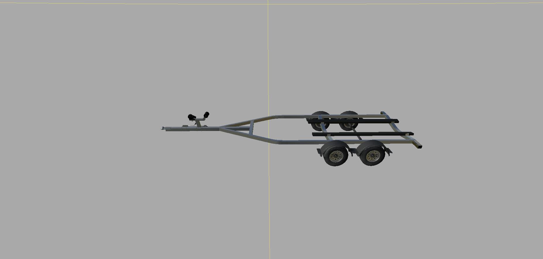 SMALL BOAT TRAILER