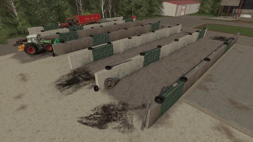 SMALL BUNKER SILO SET 3