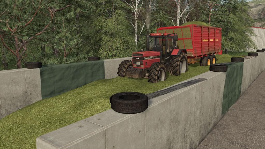 SMALL BUNKER SILO SET 2