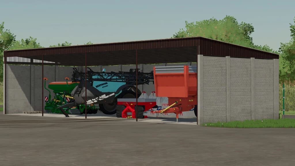SMALL CONCRETE SHED
