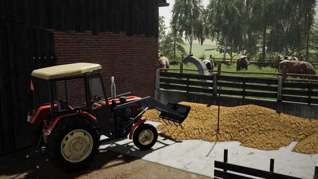 SMALL COWSHED WITH PASTURE