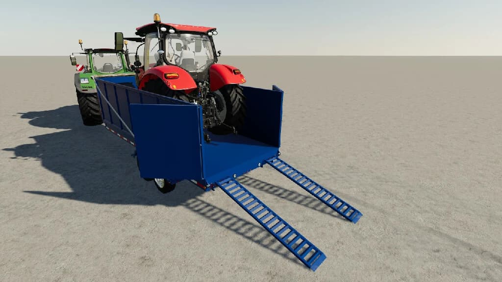 SMALL FLATBED TRAILER WITH TIPPER/LOGGING OPTIONS 5
