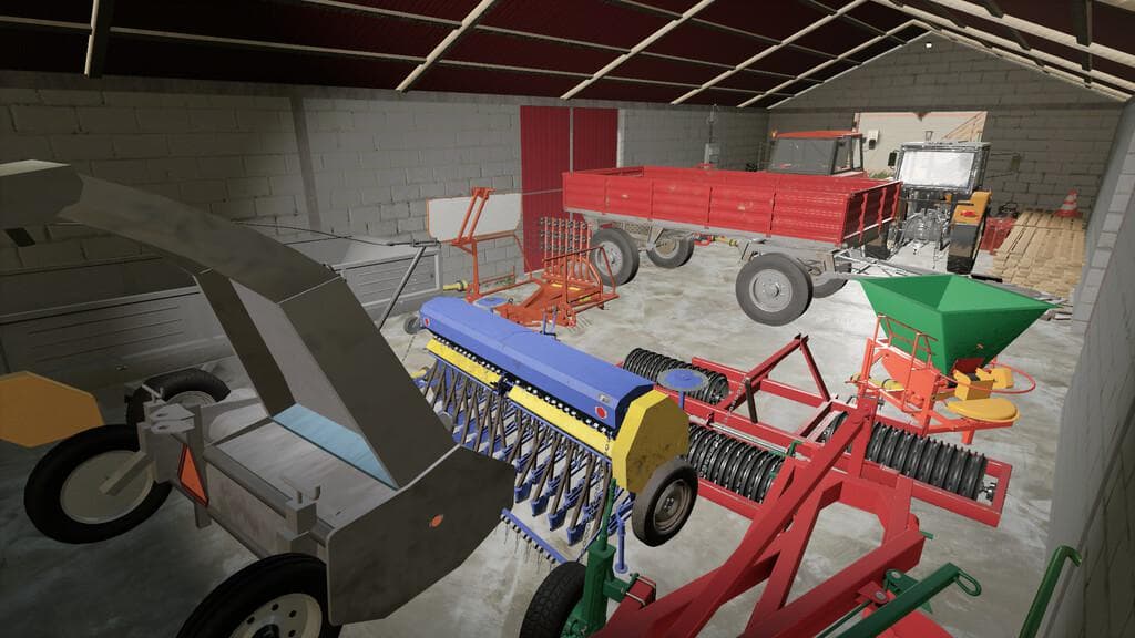 SMALL GARAGE WITH SHELTER 4
