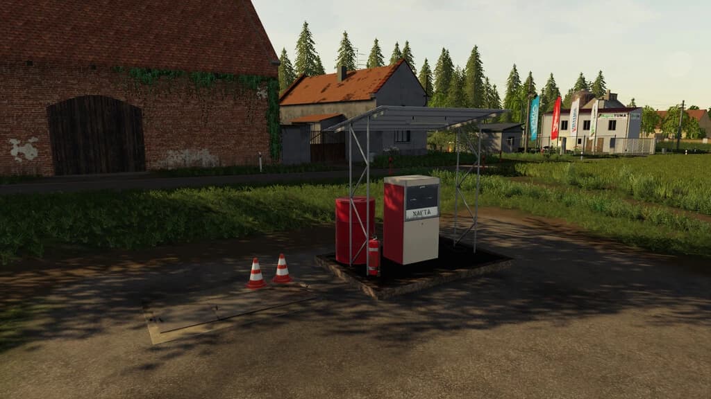 SMALL GAS STATION
