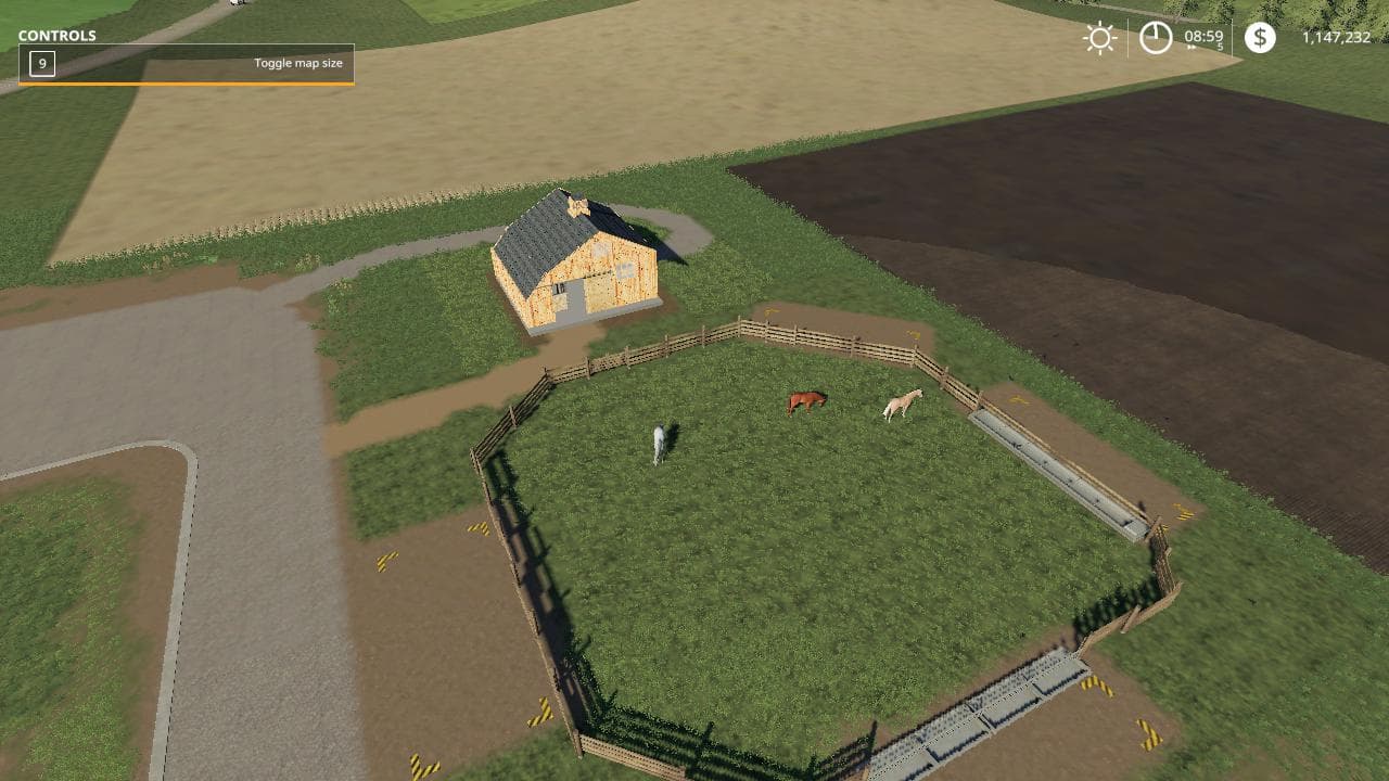 SMALL HORSE BARN AND PADDOCK BETA 4