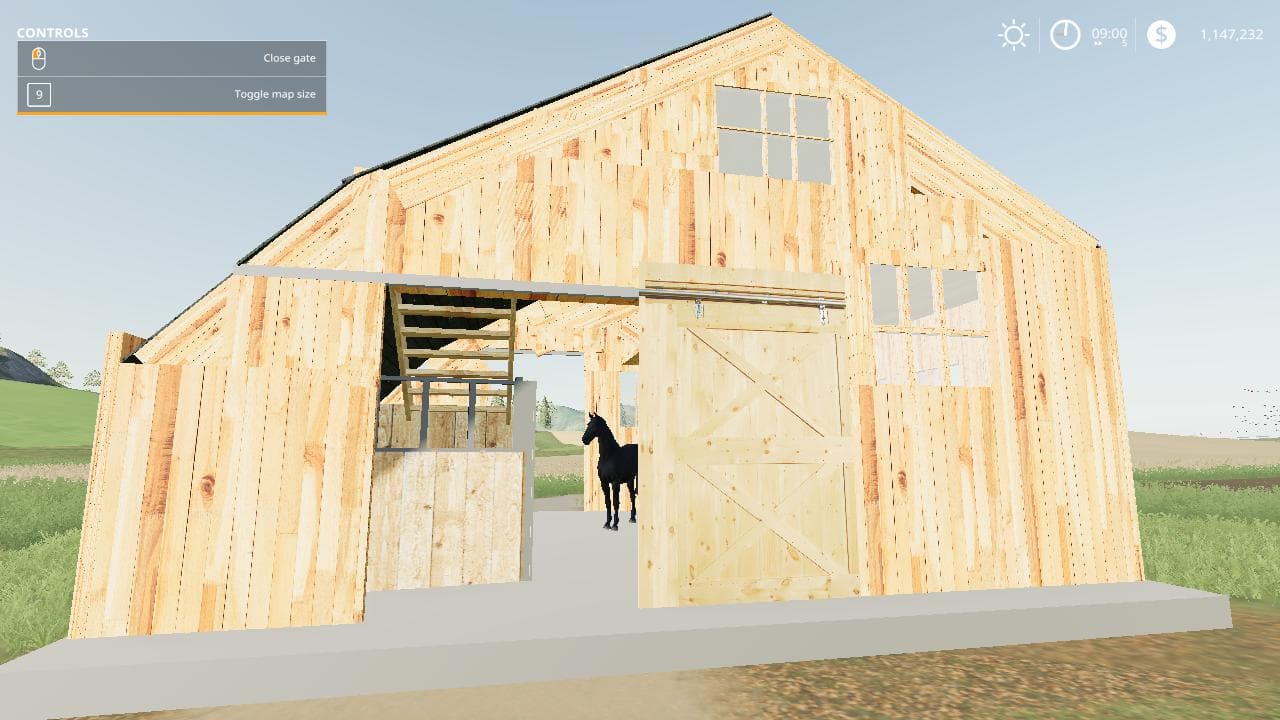 SMALL HORSE BARN AND PADDOCK BETA 3