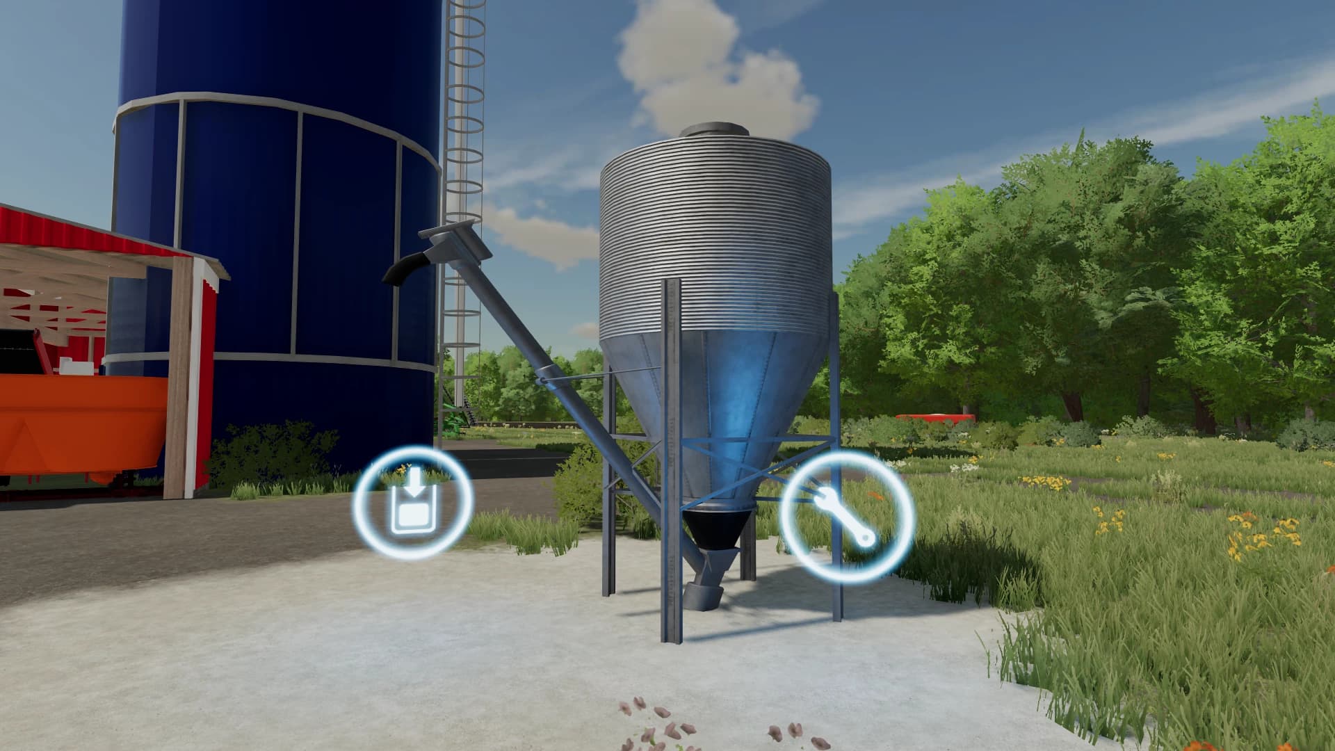 SMALL MINERAL FEED BIN