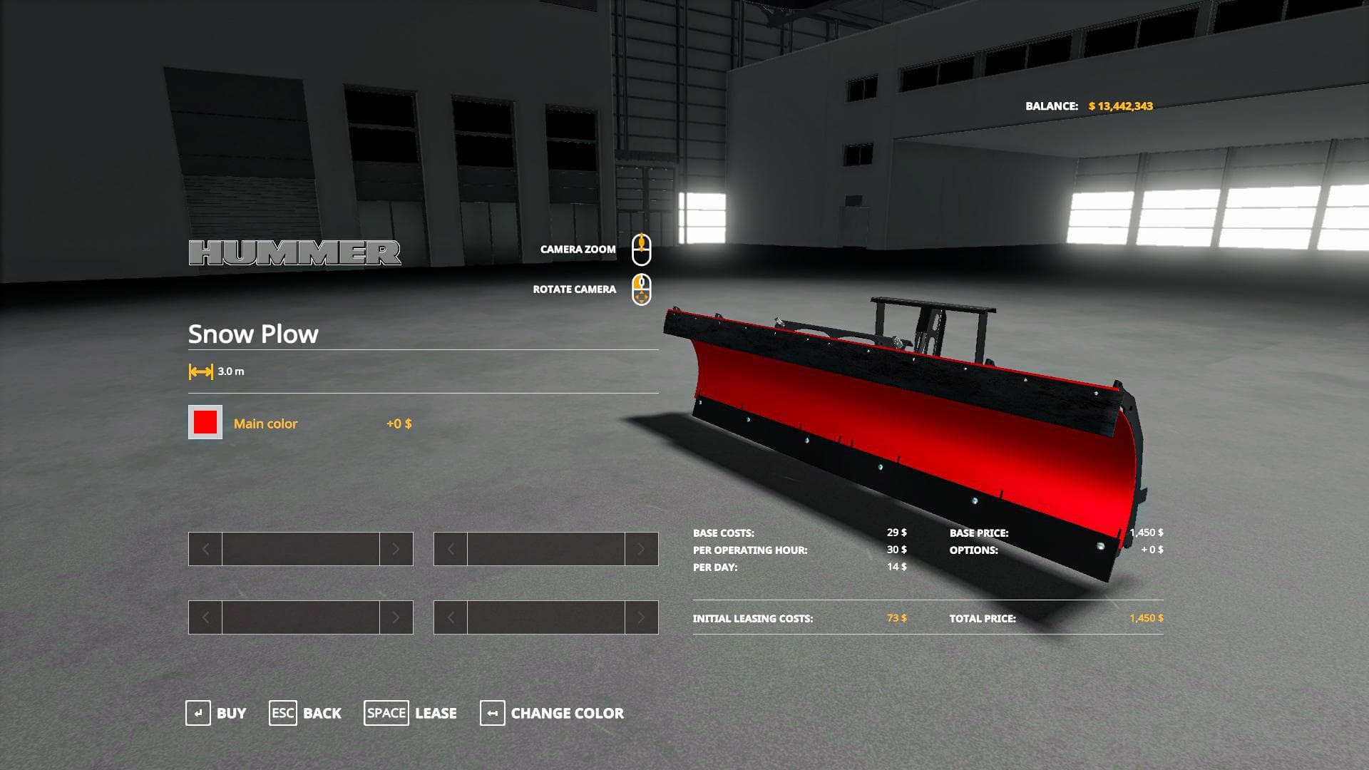 SNOW PLOW