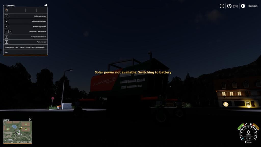 SOLAR BATTERY SCRIPT