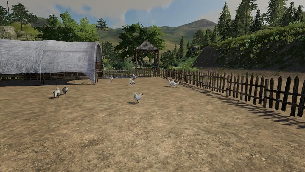 SOSNOVKA CHICKEN PEN 2
