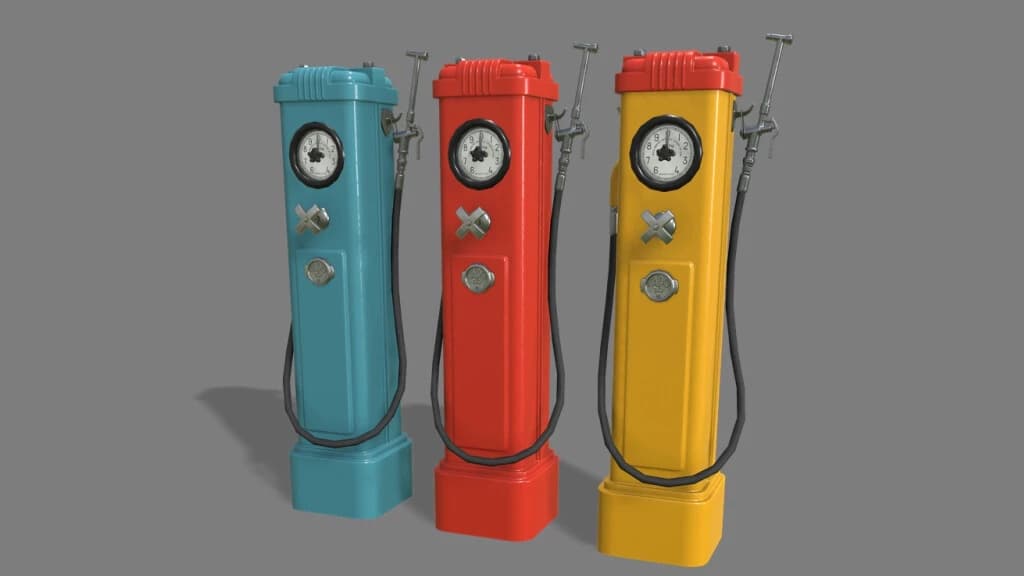 SOVIET GAS PUMP KIT 1 (PREFAB) 2