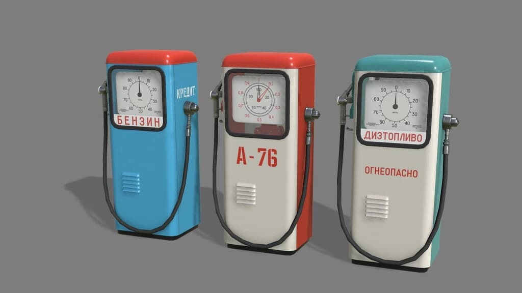 SOVIET GAS PUMP KIT 1 (PREFAB)