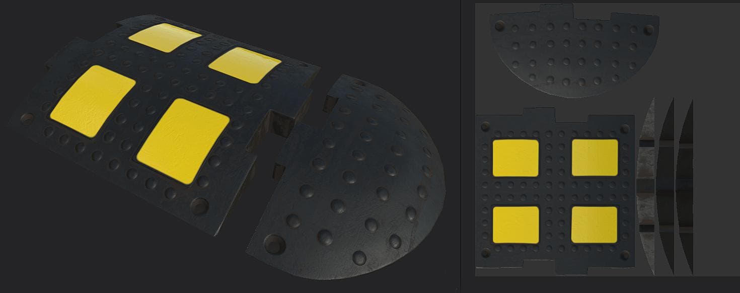 SPEED BUMP PREFAB