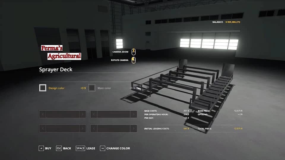 SPRAYER DECK 2