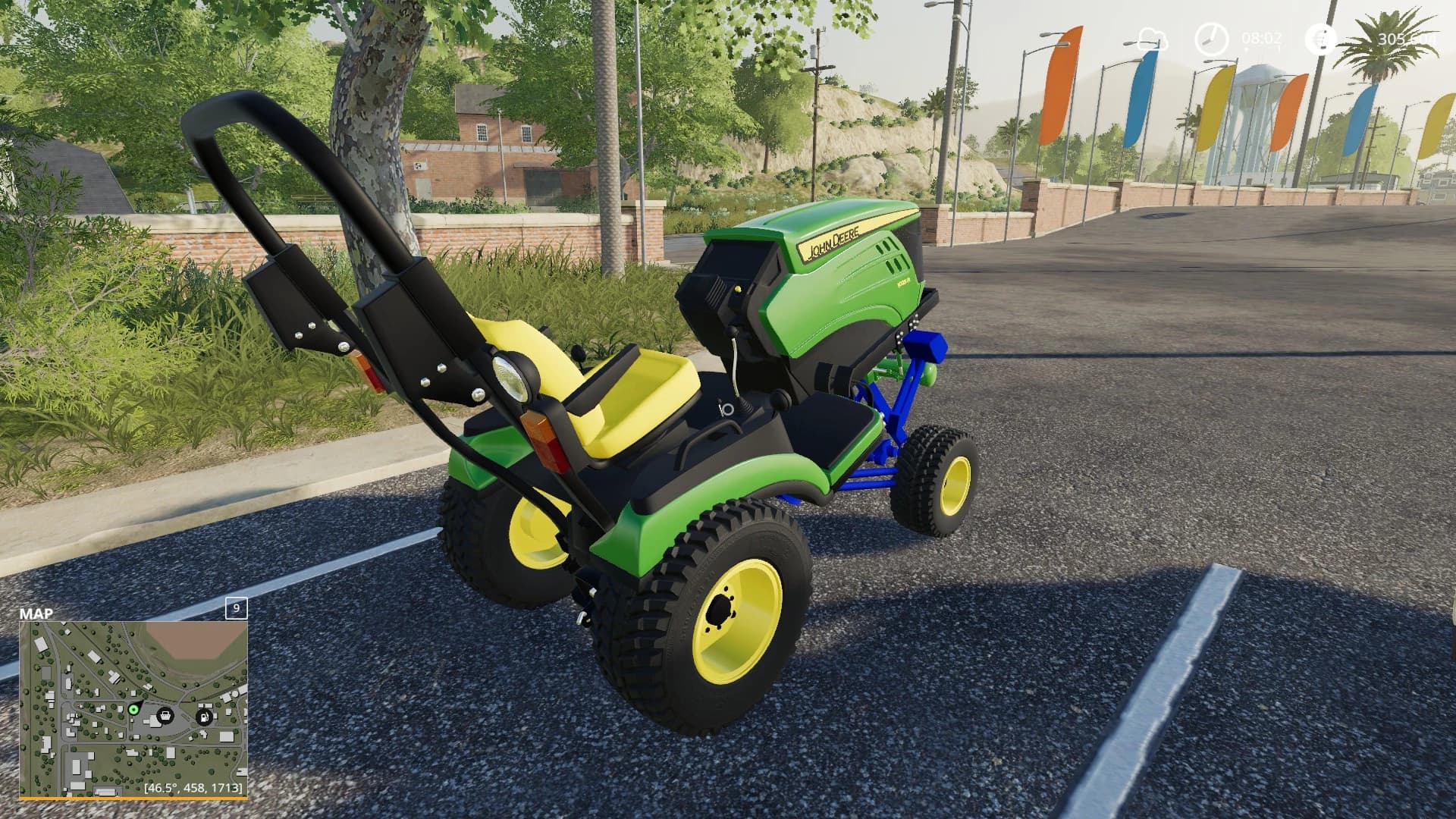 SQUATTED LAWN MOWER 4