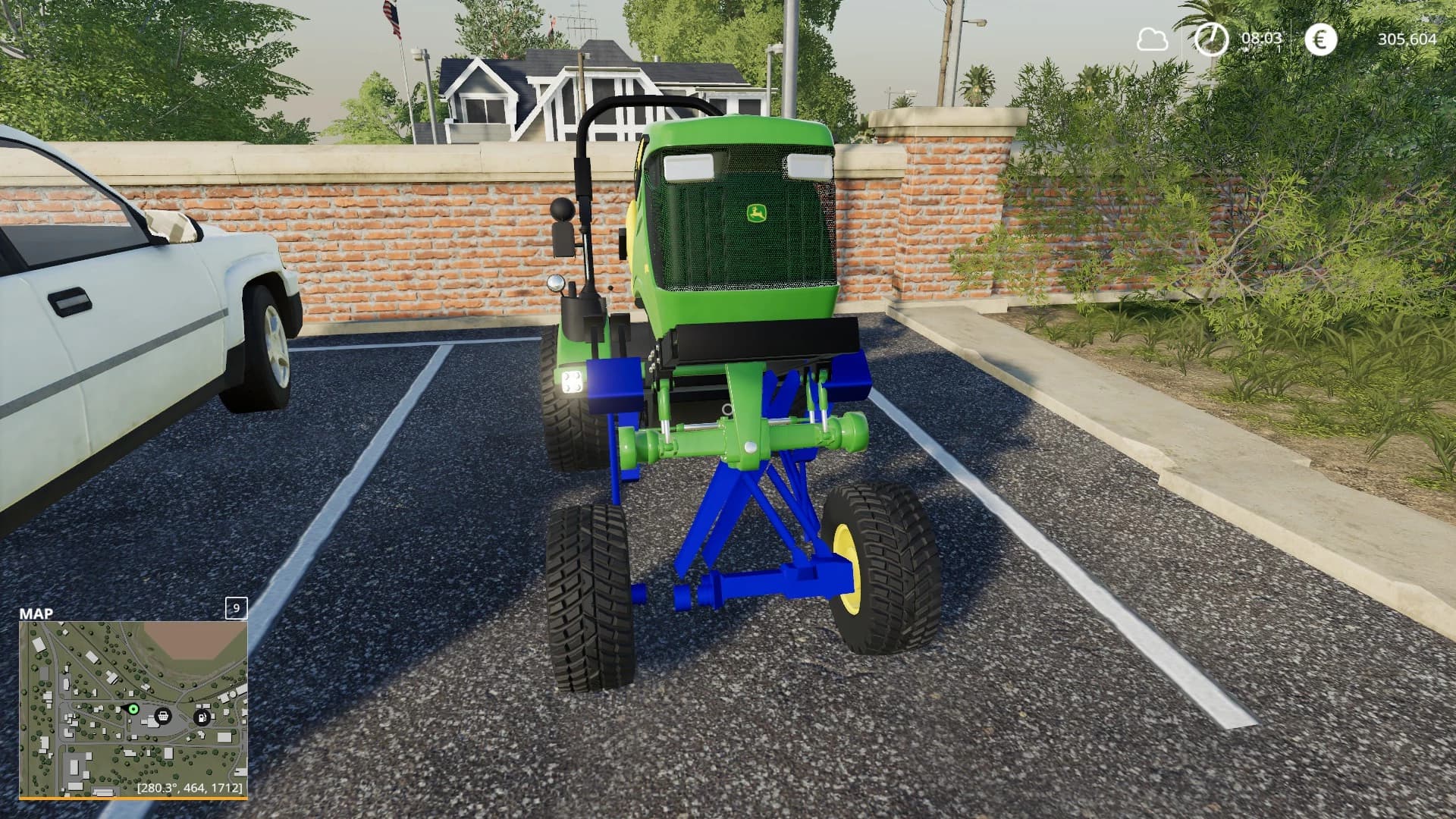 SQUATTED LAWN MOWER 3