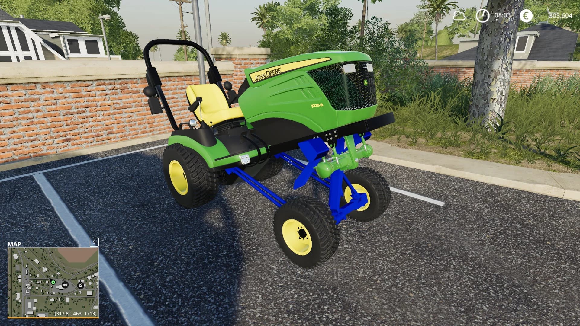 SQUATTED LAWN MOWER 2