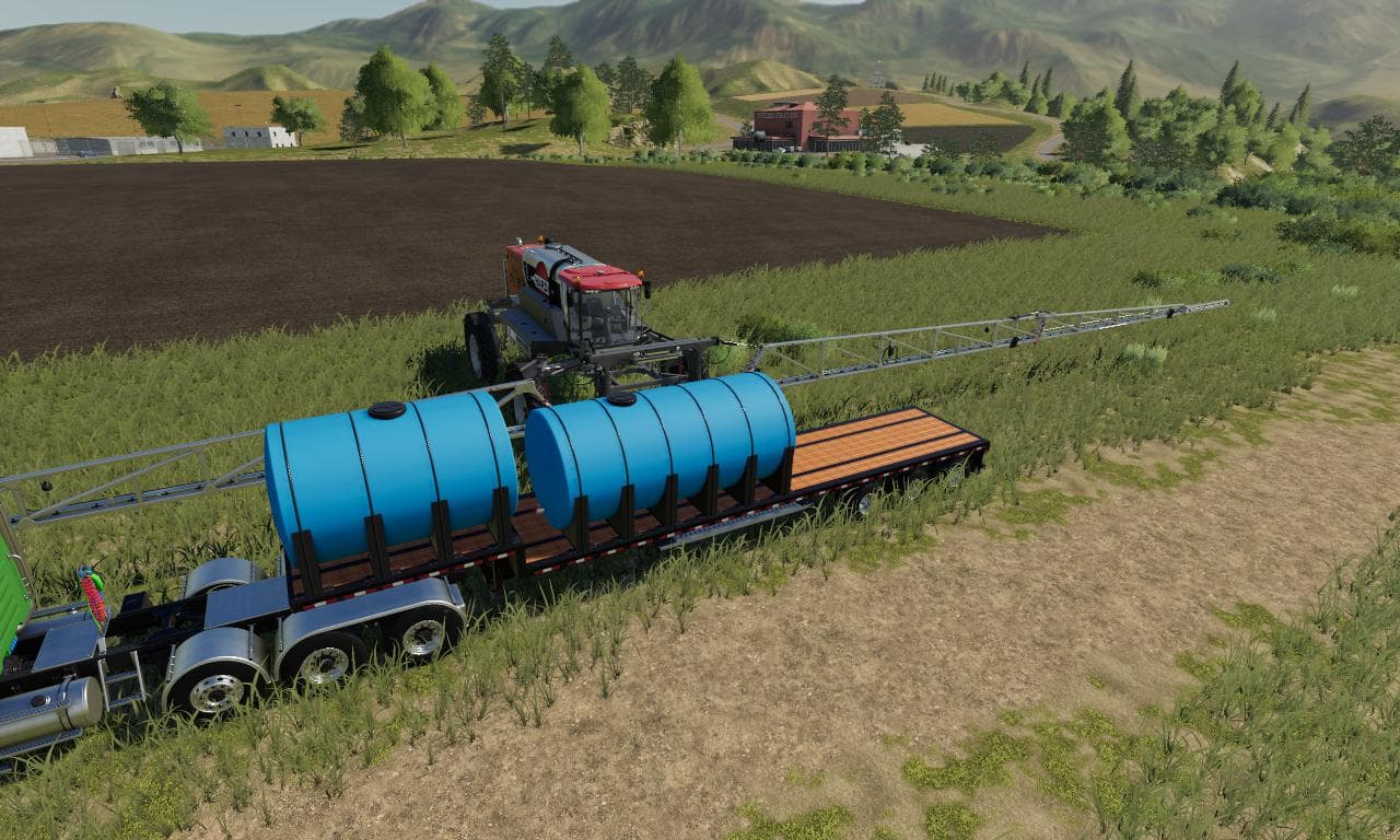 STEP DECK TRAILER IBM LPM85 4