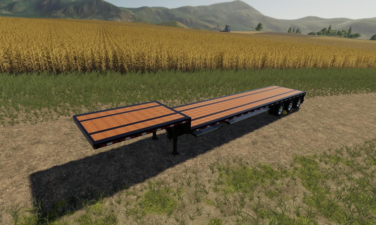 STEP DECK TRAILER IBM LPM85 3