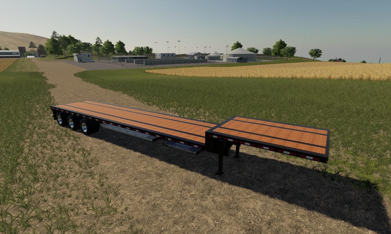 STEP DECK TRAILER IBM LPM85 2