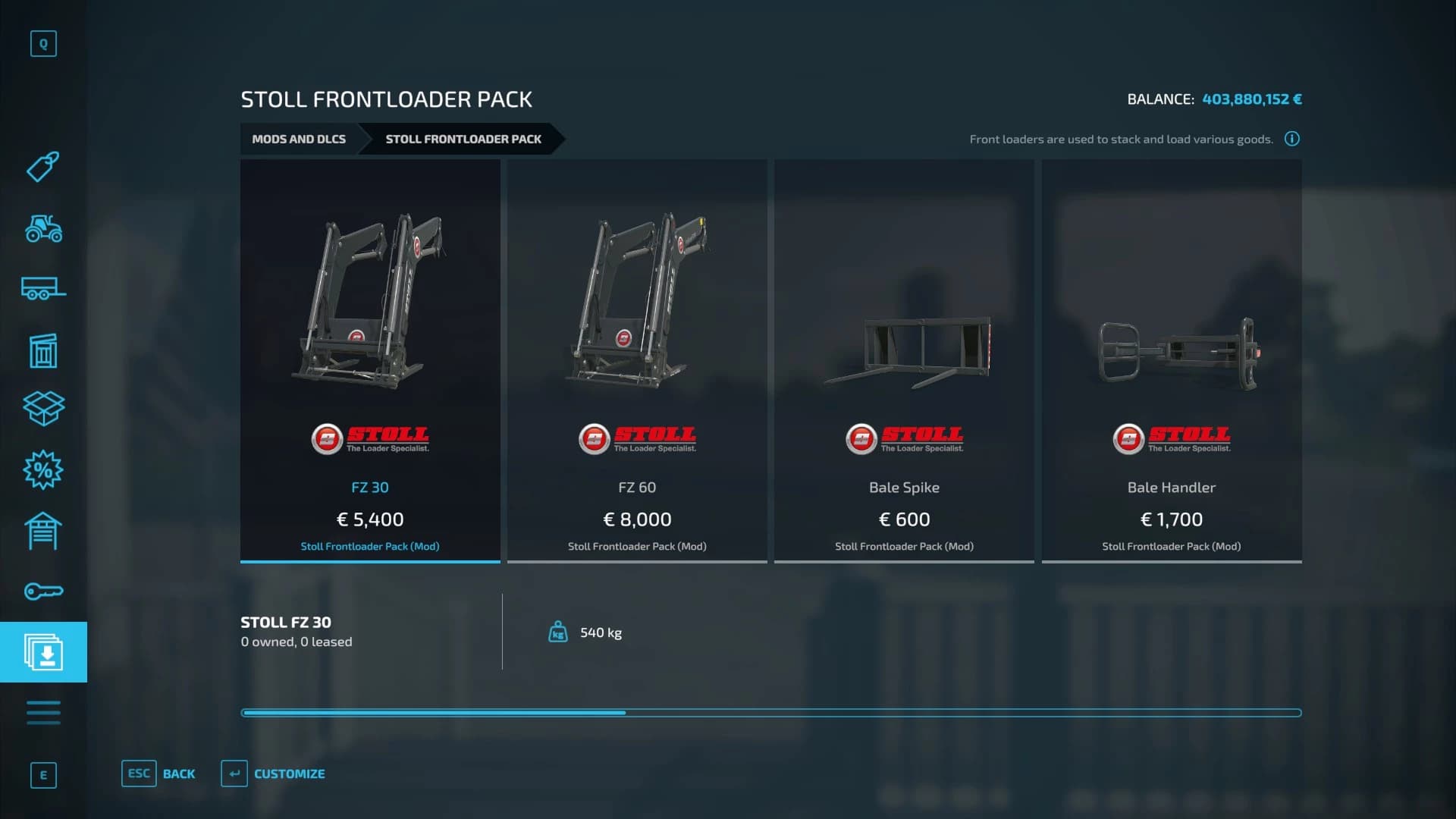 STOLL FRONTLADER PACK 2