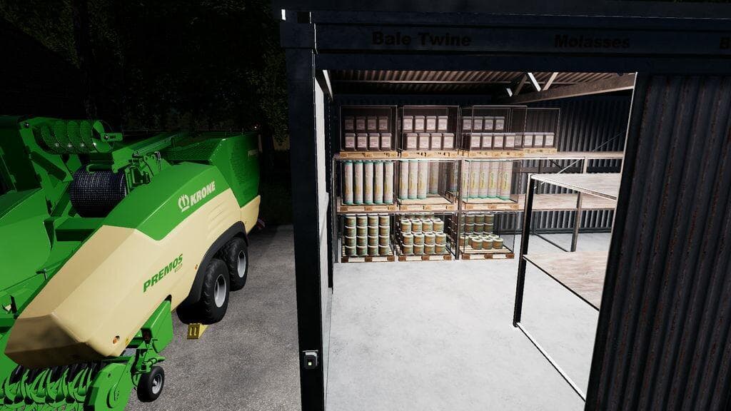 STRAW HARVEST PALLET STORAGE 3