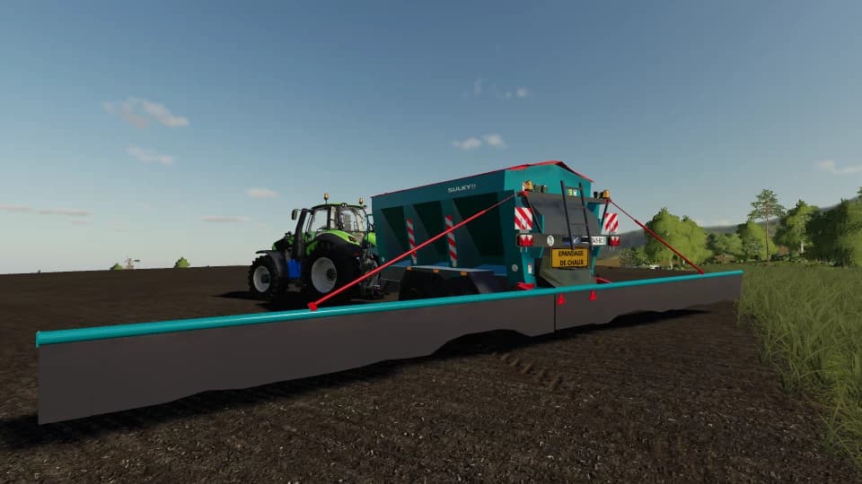 SULKY LIME SPREADER 1.1