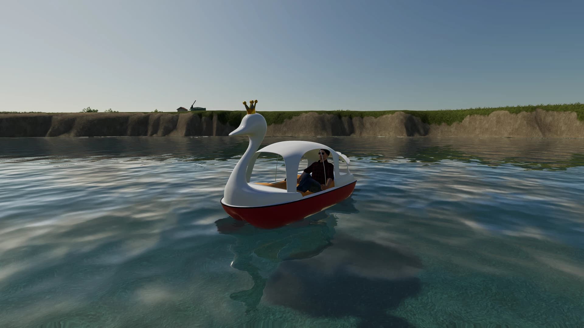 SWAN PEDAL BOAT 2
